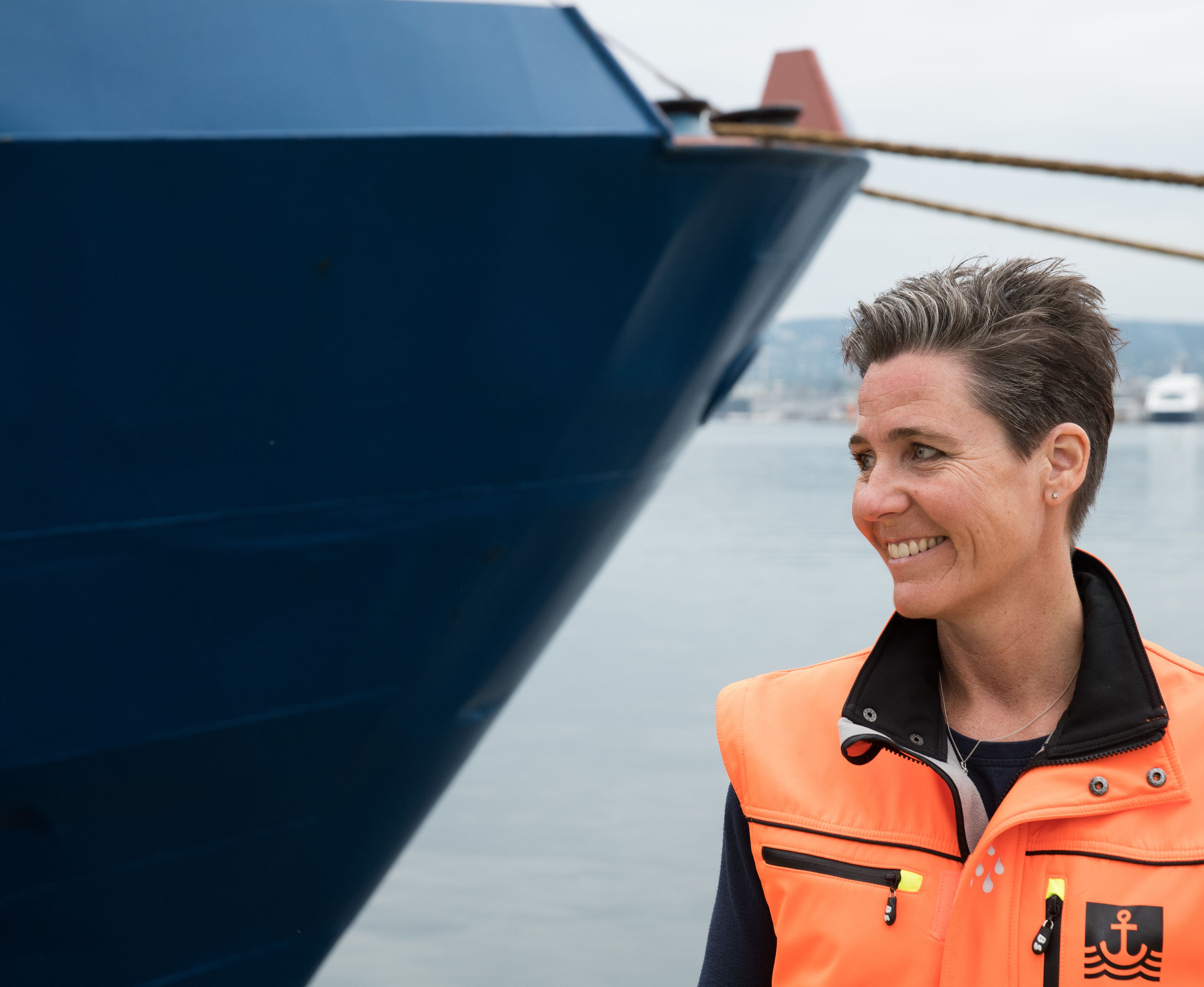 Heidi Neilson ved Oslo Havn