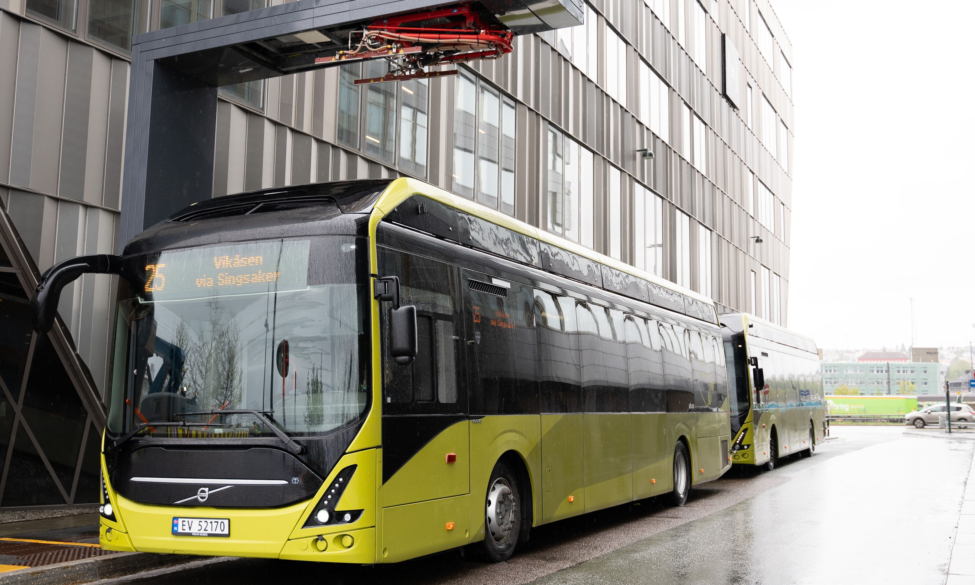 OsloBuss Ladestasjon på Haugenstua