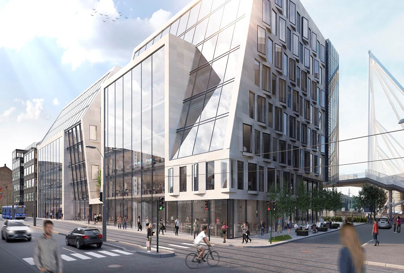 Sentrumseiendom Oslo, fasade