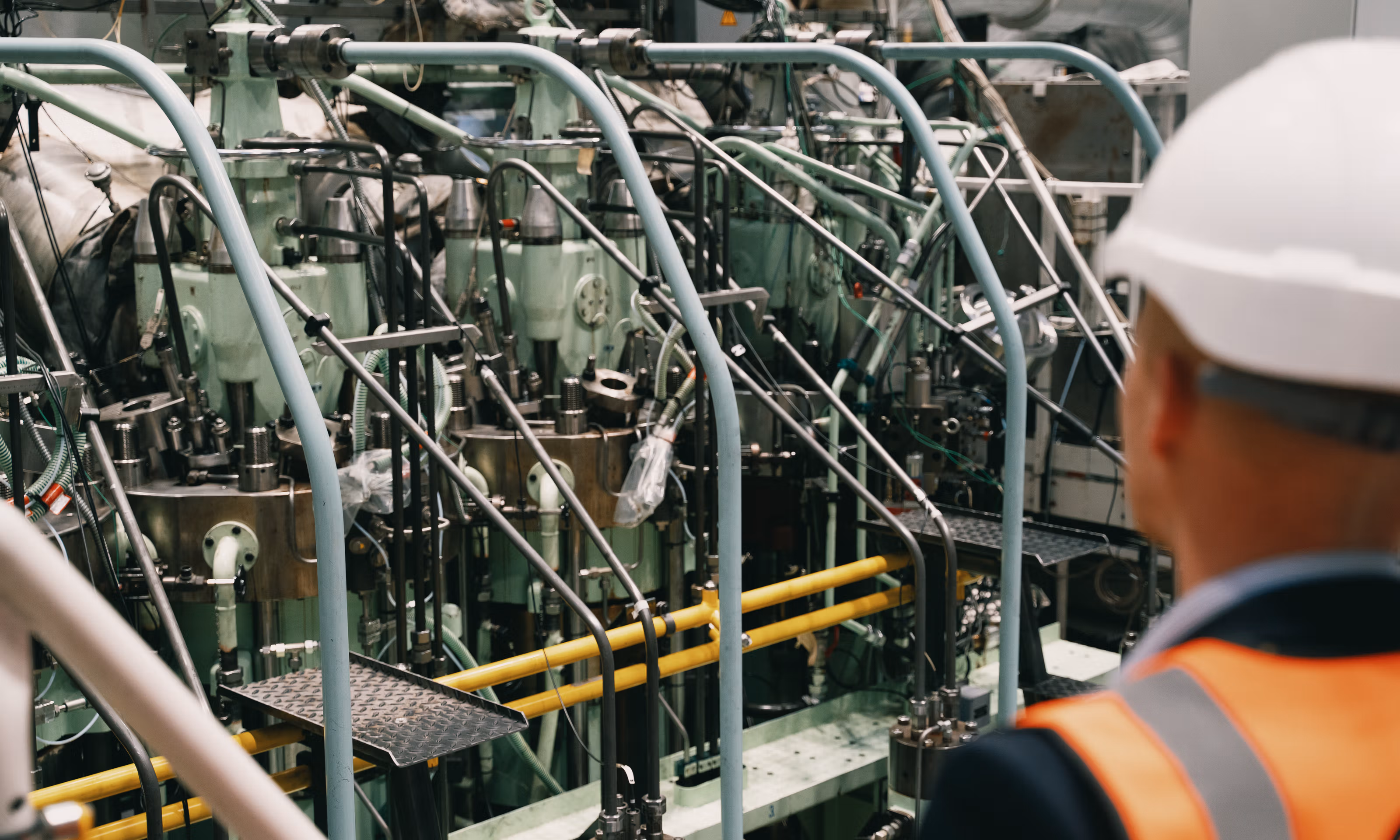 MAN Energy Solutions utvikler verdens første to-takts ammoniakkmotor i København.