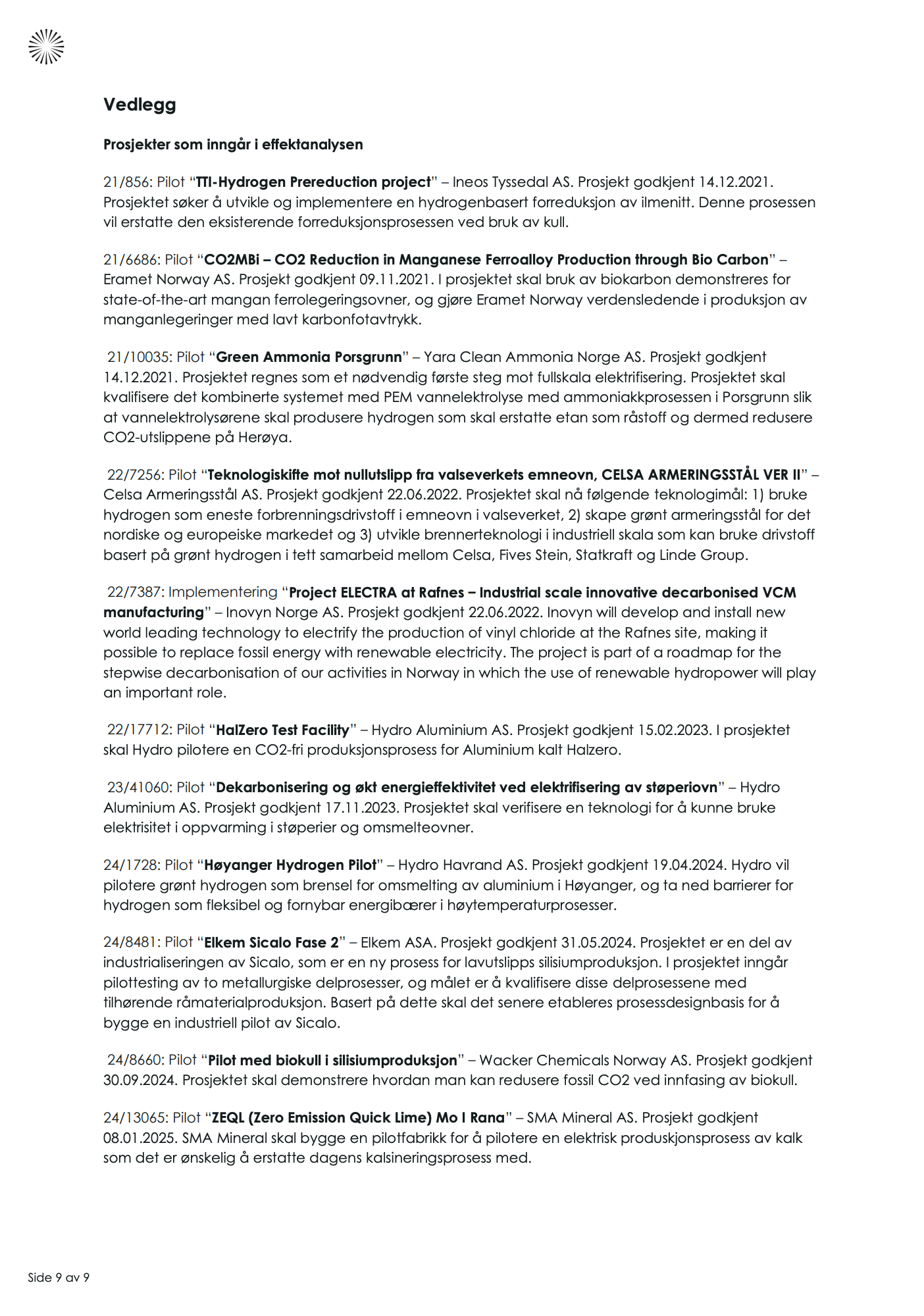 Enova Prosessindustri